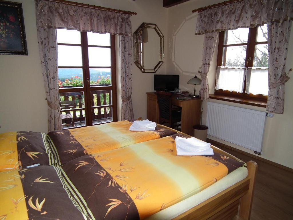 Hotel Alpska Vyhlidka Kvilda Habitación foto